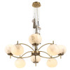 Люстра 5432/8 Odeon Light Exclusive Античная бронза, латунь