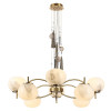 Люстра 5432/8 Odeon Light Exclusive Античная бронза, латунь