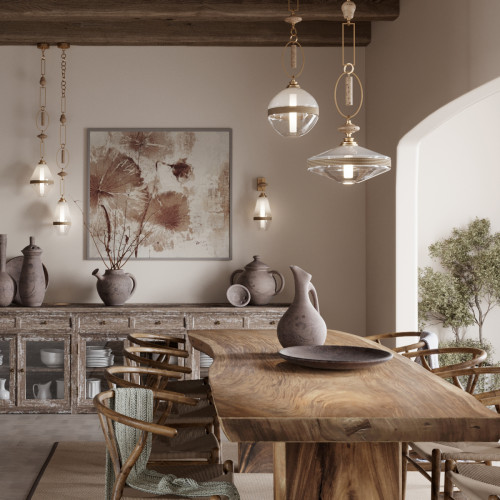 Светильник настенный 5441/1W Odeon Light Exclusive Латунь