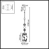 Светильник подвесной 5444/1 Odeon Light Exclusive Латунь