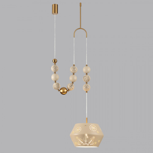 Светильник подвесной 5444/1C Odeon Light Exclusive Латунь
