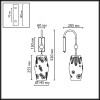 Светильник настенный 5444/1W Odeon Light Exclusive Латунь