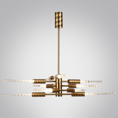 Люстра 5449/28L Odeon Light Exclusive Латунь
