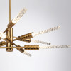 Люстра 5449/28L Odeon Light Exclusive Латунь