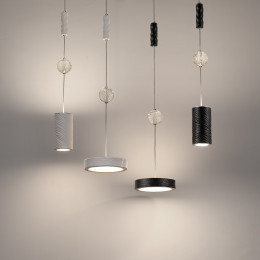 Светильник подвесной 5451/18L Odeon Light Exclusive Никель