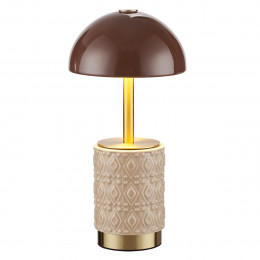 Лампа настольная 5453/3TL Odeon Light Exclusive Латунь, бронзовый, бежевый