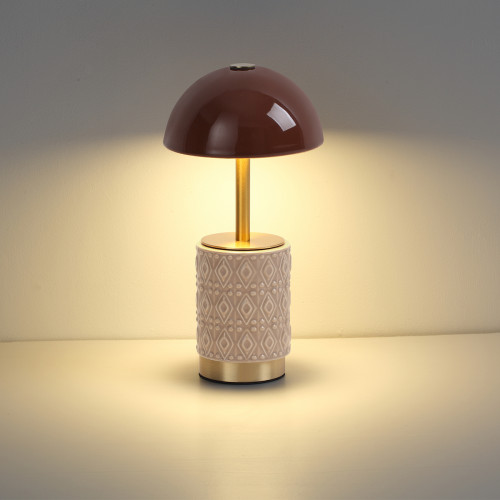 Лампа настольная 5453/3TL Odeon Light Exclusive Латунь, бронзовый, бежевый