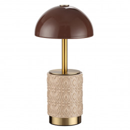 Лампа настольная 5453/3TL Odeon Light Exclusive Латунь, бронзовый, бежевый