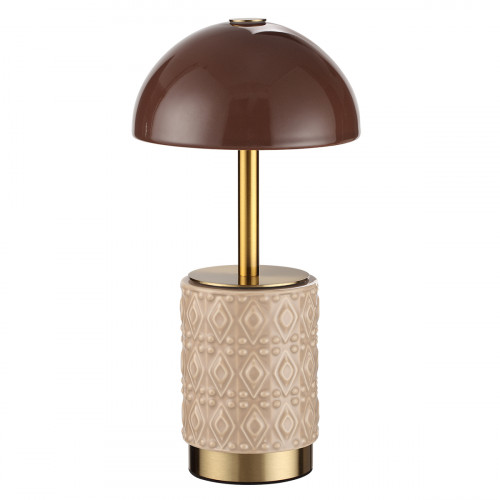 Лампа настольная 5453/3TL Odeon Light Exclusive Латунь, бронзовый, бежевый