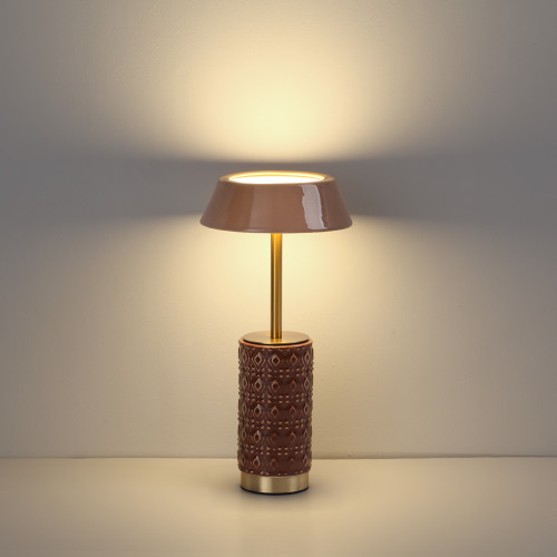 Лампа настольная 5453/8TLA Odeon Light Exclusive Латунь, бронзовый, коричневый