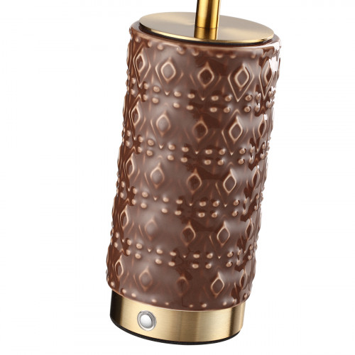 Лампа настольная 5453/8TLA Odeon Light Exclusive Латунь, бронзовый, коричневый