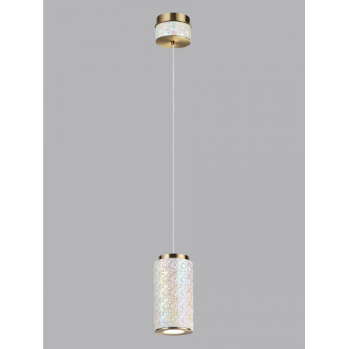 Светильник подвесной 5454/5L Odeon Light Exclusive Античная бронза, латунь