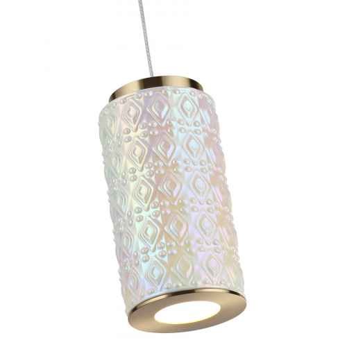 Светильник подвесной 5454/5L Odeon Light Exclusive Античная бронза, латунь