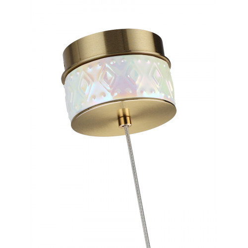 Светильник подвесной 5454/5L Odeon Light Exclusive Античная бронза, латунь