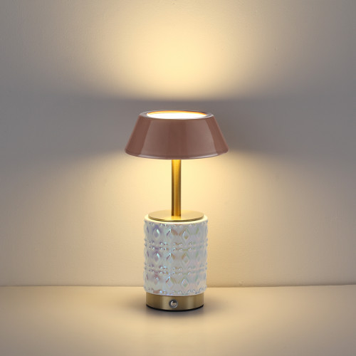 Лампа настольная 5454/6TL Odeon Light Exclusive Латунь, бронзовый, белый