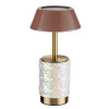 Лампа настольная 5454/6TL Odeon Light Exclusive Латунь, бронзовый, белый