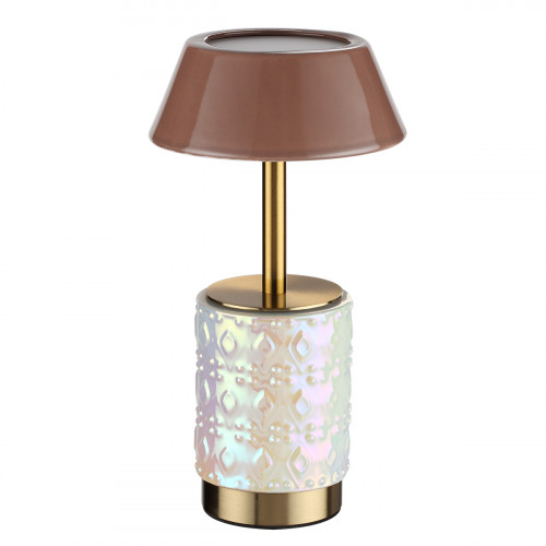 Лампа настольная 5454/6TL Odeon Light Exclusive Латунь, бронзовый, белый
