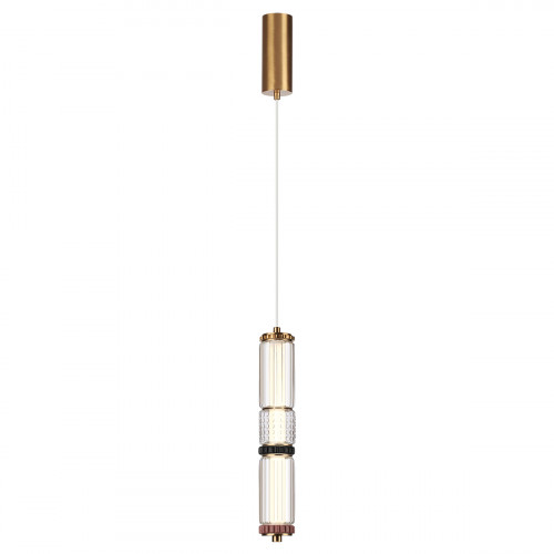 Светильник подвесной 5455/12L Odeon Light Exclusive Античная бронза, латунь