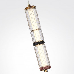Светильник подвесной 5455/12L Odeon Light Exclusive Античная бронза, латунь