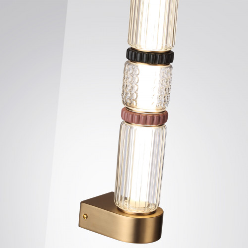 Светильник настенный 5455/12WL Odeon Light Exclusive Античная бронза, латунь