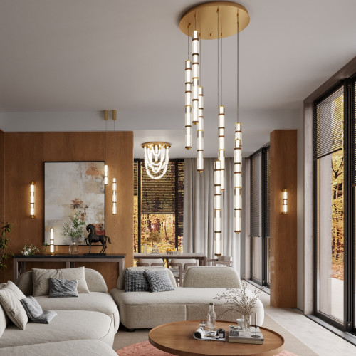 Люстра 5455/80CL Odeon Light Exclusive Античная бронза, латунь