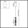 Светильник подвесной 5456/12L Odeon Light Exclusive Никель, серый