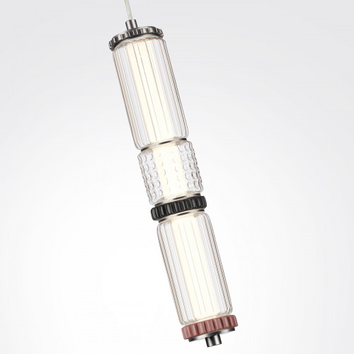 Светильник подвесной 5456/12L Odeon Light Exclusive Никель, серый