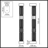 Светильник настенный 5456/18WL Odeon Light Exclusive Никель, серый