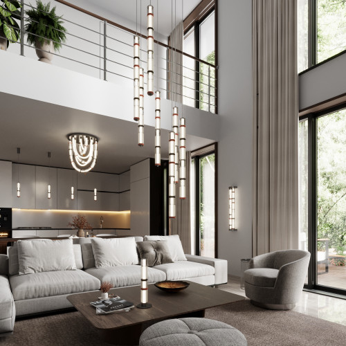 Светильник настенный 5456/60WL Odeon Light Exclusive Никель, серый