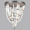 Люстра 5456/80CL Odeon Light Exclusive Никель, серый