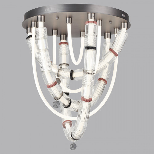 Люстра 5456/80CL Odeon Light Exclusive Никель, серый