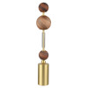 Лампа настольная 5457/4TL Odeon Light Exclusive Золотой