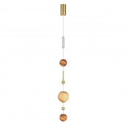 Светильник подвесной 5457/5L Odeon Light Exclusive Золотой