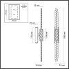 Светильник настенный 5459/5WL Odeon Light Exclusive Черный