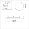 Светильник настенный 6625/15WL Odeon Light Бежевый