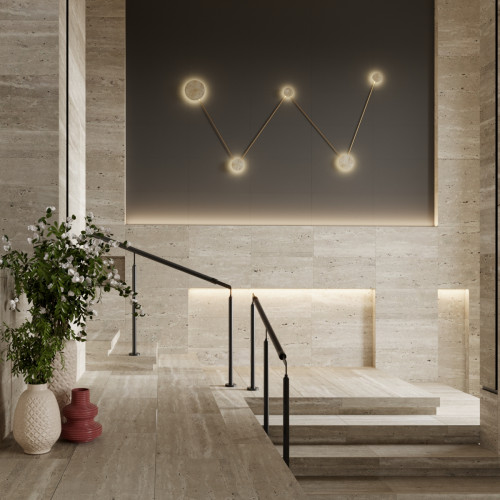 Светильник настенный 6625/25WL Odeon Light Бежевый