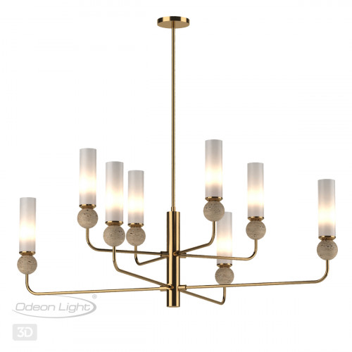 Люстра 6625/8 Odeon Light Бронзовый