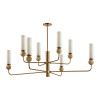 Люстра 6625/8 Odeon Light Бронзовый