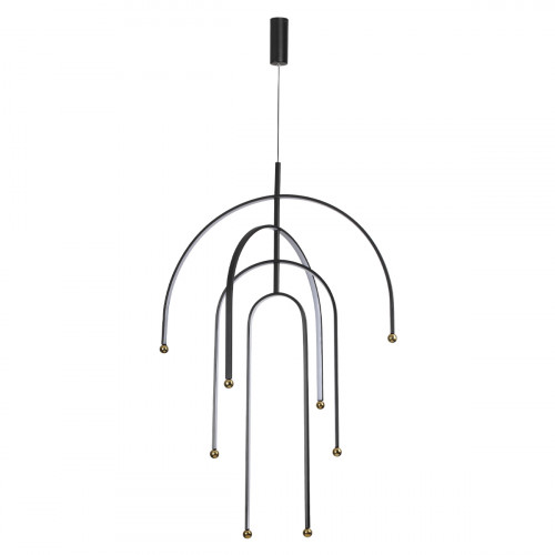 Светильник подвесной 6633/95L Odeon Light Черный