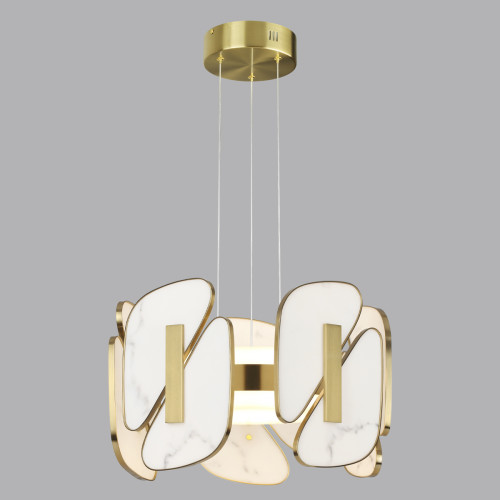 Светильник подвесной 6638/45L Odeon Light Exclusive Античная бронза, латунь