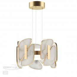 Светильник подвесной 6638/45L Odeon Light Exclusive Античная бронза, латунь