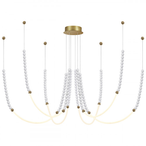 Люстра 6639/70L Odeon Light Античная бронза, латунь