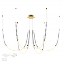 Люстра 6639/70L Odeon Light Античная бронза, латунь