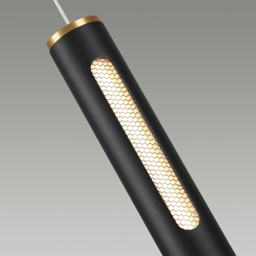 Светильник подвесной 6643/7L Odeon Light Черный