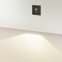 Светильник настенный 6650/1WL3 Odeon Light Черный