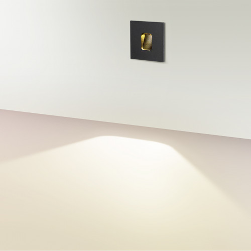 Светильник настенный 6650/1WL3 Odeon Light Черный