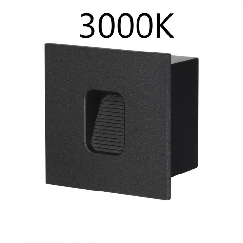 Светильник настенный 6650/1WL3 Odeon Light Черный