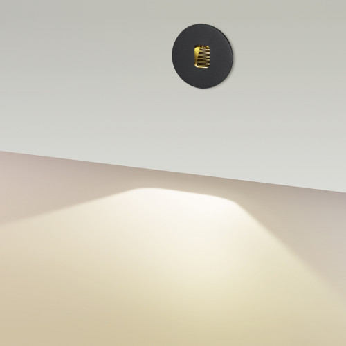 Светильник настенный 6651/1WL3 Odeon Light Черный