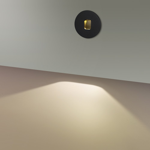 Светильник настенный 6651/1WL3 Odeon Light Черный