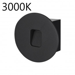 Светильник настенный 6651/1WL3 Odeon Light Черный